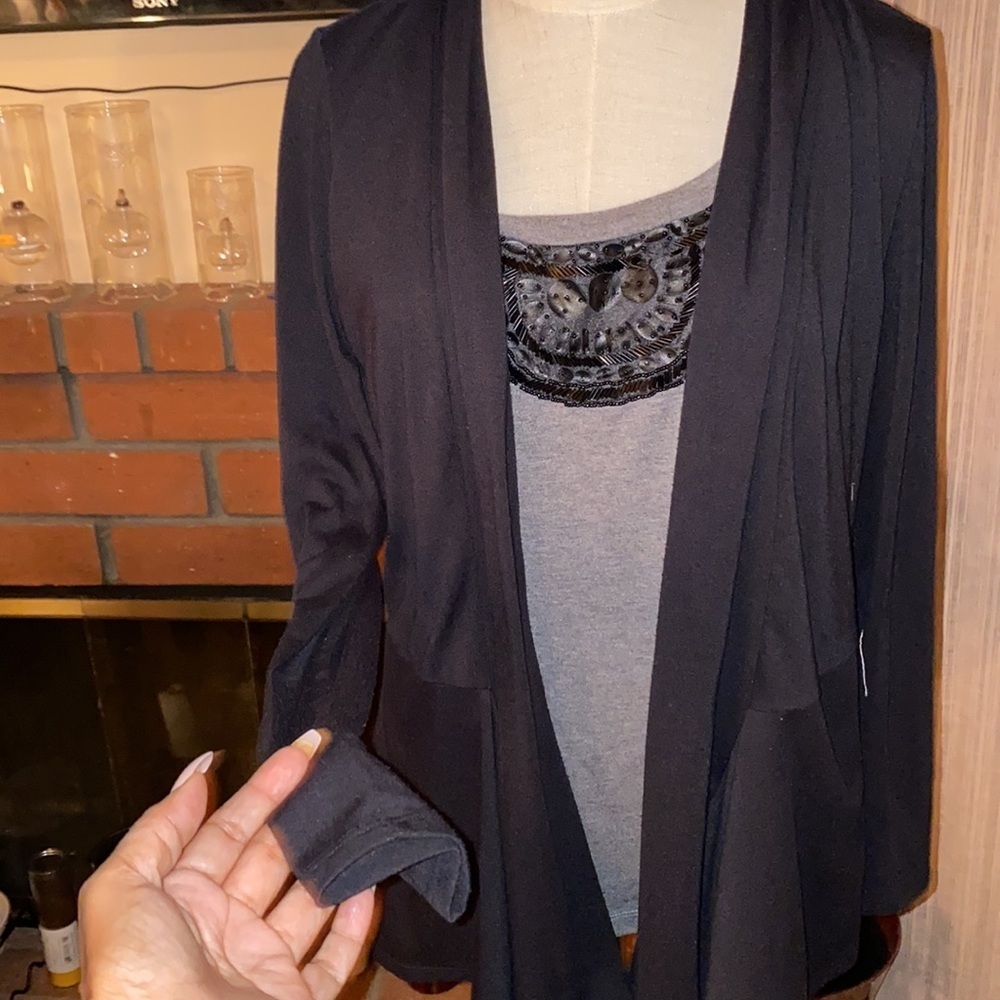 BX43 ABstudio long sleeve shirt size Large - Picture 2 of 6